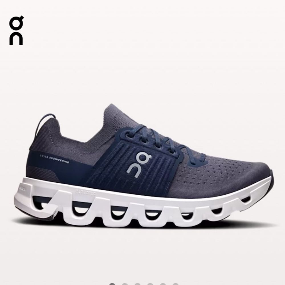 ON Clouds Men's Blue Cloudswift 4 Lace Up Athletic Sport Sneaker Shoes 12